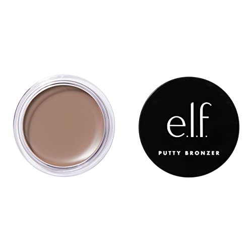 e.l.f. Putty Bronzer Cream-to-Powder, Feelin' Shady 0.35oz