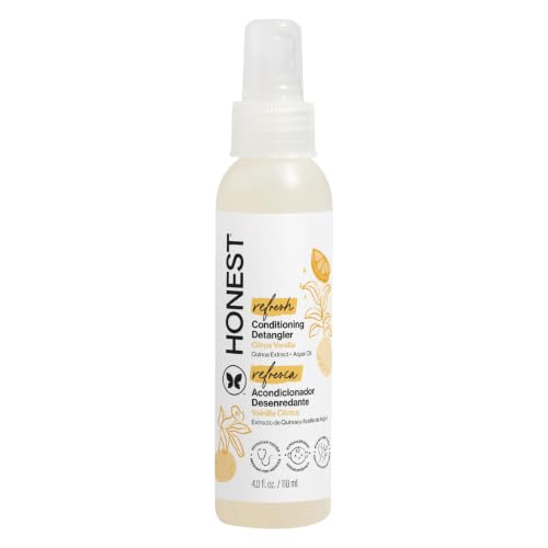 The Honest Company Leave-In Hair Detangler Spray, 4 fl oz
