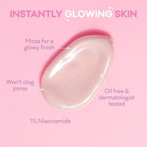 Bior? UV Aqua Rich Glow Enhancing Moisturizer with SPF, Daily Moisturizer with SPF 50, 1% Niacinamide Facial Sunscreen, 1.7 Oz