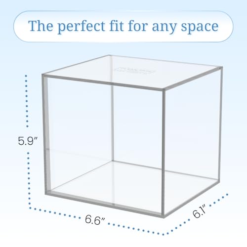 Clear Acrylic Box for 50 XL Towels - Bathroom Storage