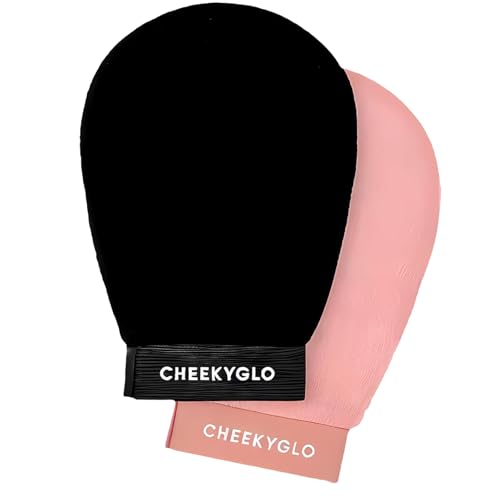 CheekyGlo Exfoliating Glove 2-Pack | Korean Body Scrubber Mitt