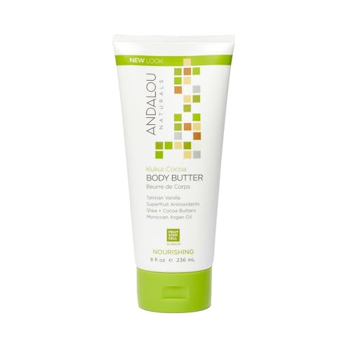 Andalou Naturals Body Butter Nrshng Kukui Cocoa, 8 oz