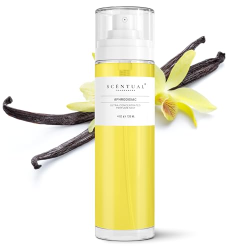 Scentual Fragrances Long Lasting Aphrodisiac Perfume Mist for Women - Vanilla Gourmand, Vegan & Cruelty-Free
