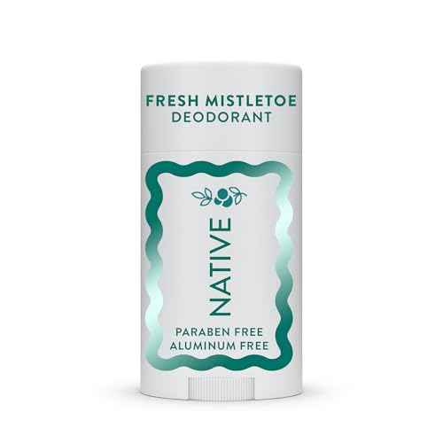 Native Deodorant, Holiday Edition, Fresh Mistletoe Scent, Contains Naturally Derived Ingredients, 72 Hour Odor Control | Deodorant for Women and Men, Aluminum Free with Baking Soda