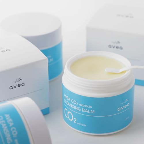 AVEA CO2(extracts) Cleansing Balm | including Golden Jojoba Oil, Olive Oil, Make- up & blackhead remove, Melting Cleansing Balm, Makeup Remover, Face Wash, Korean Skin Care l 1.69 Fl.Oz