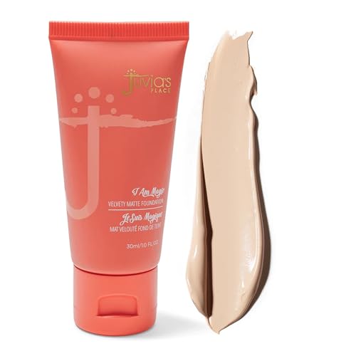 Juvia's Place I Am Magic Velvety Matte Liquid Foundation 710 - Maricao - Very Light w/Neutral Undertone, Makeup Foundation Full Coverage, Lightweight, Long Wear, Velvety Matte Finish