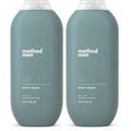 Method Men Body Wash, Sea + Surf, Paraben and Phthalate Free, 18 fl oz (Pack of 2)