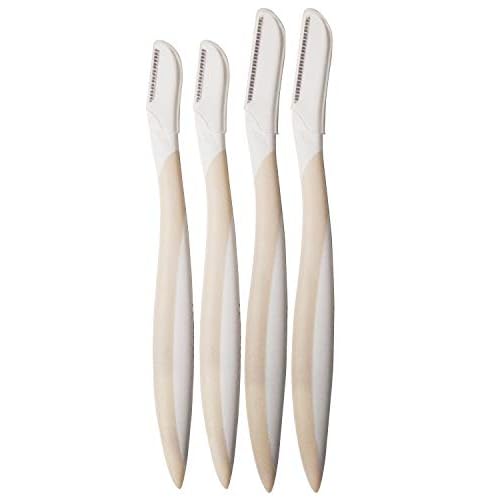 Finishing Touch Flawless Dermaplane Facial Exfoliator and Hair Remover, 4 Count (Pack of 2)