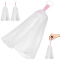 Ipetboom 3-Pack Soap Foaming Nets with Drawstring – Exfoliating Mesh Pouches
