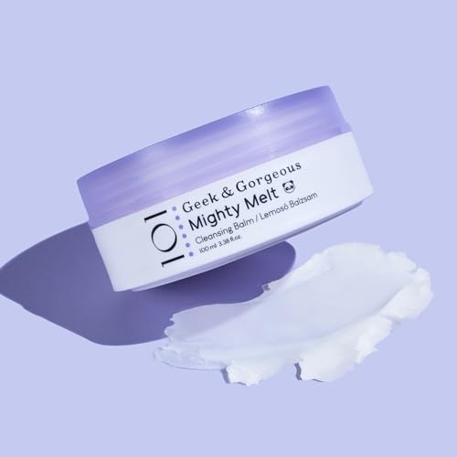 Geek & Gorgeous ? Mighty Melt Cleansing Balm ? Removes Waterproof Makeup & Sunscreen ? Gentle for All Skin Types ? 3.31 oz