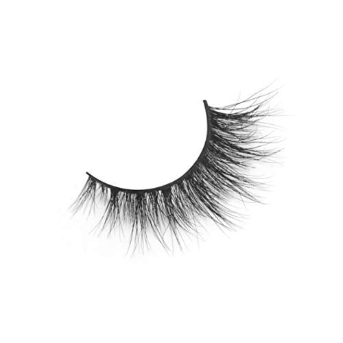 6D Real Mink Eye Lashes, 15mm Long for Natural Look, Premium Quality Handmade and Cruelty Free, A Perfect Daily Wear Wispy Natural Eye Lashes Pair (Posh)