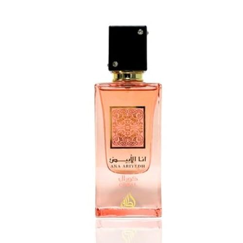 Lattafa Ana Abiyedh Coral Unisex Eau de Parfum, 2.0 oz