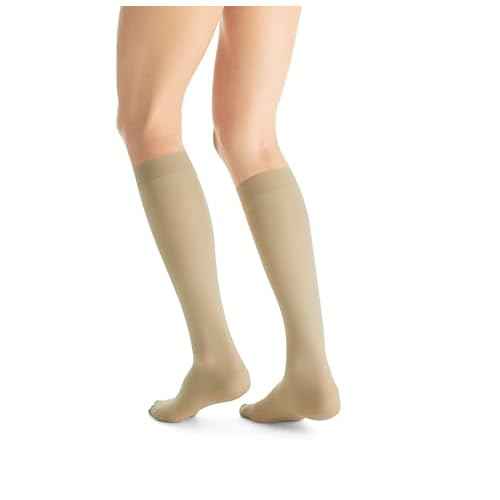 BSN Medical 121503 JOBST Compression Stocking, Knee High, 20-30 mmHG, Closed Toe, X-Large, Natural