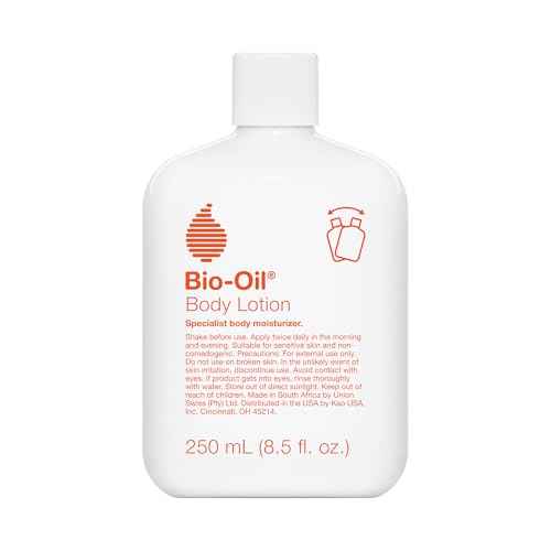 Bio-Oil Moisturizing Body Lotion for Sensitive and Dry Skin, Ultra-Lightweight, Fast Absorbing Moisturizer with Jojoba, Rosehip, Shea Oil and Hyaluronic Acid, Non-Comedogenic, 8.5 Oz