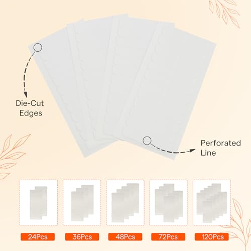 Full Shine Tape-In Hair Extension Adhesive Tabs, 36 Pack