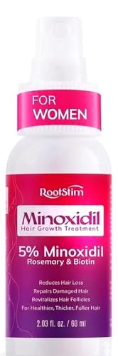 Women's Hair Regrowth Spray 5% Minoxidil with Rosemary