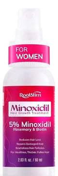 Women's Hair Regrowth Spray 5% Minoxidil with Rosemary