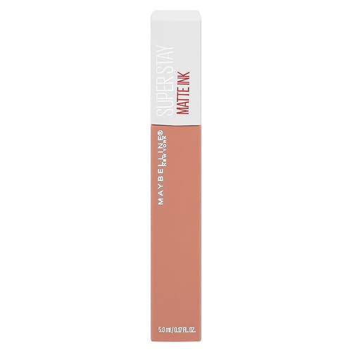 Maybelline Super Stay Matte Ink Liquid Lipstick Makeup, Long Lasting High Impact Color, Up to 16H Wear, Poet, Light Rosey Nude, 1 Count