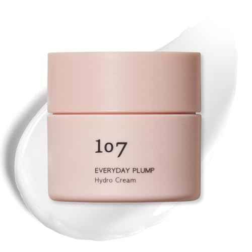 107 EVERYDAY PLUMP Hydro Cream, Lightweight Face Moisturizer with Probiotics, Squalane, and Fermented Ginseng, Hydrates, Nourishes, and Enhances Skin's Radiance and Softness (1.7 fl oz)
