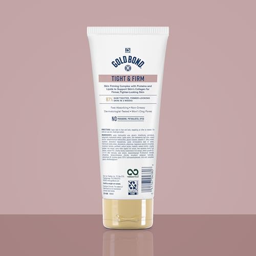Gold Bond Age Renew Tight & Firm Body & Face Lotion with Proteins & Lipids, Skin Firming Lotion for Aging, Dry Skin, 8 oz.