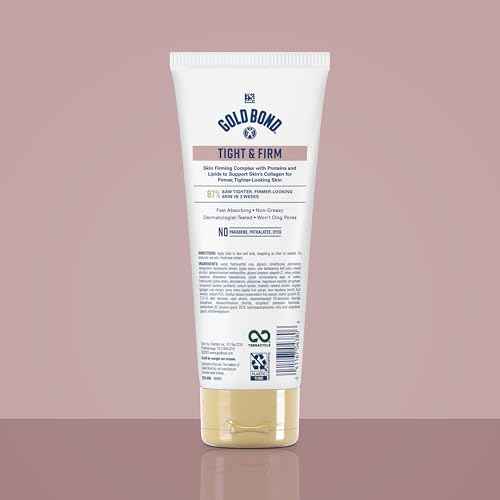 Gold Bond Age Renew Tight & Firm Body & Face Lotion with Proteins & Lipids, Skin Firming Lotion for Women & Men With Aging, Dry Skin, 8 oz.