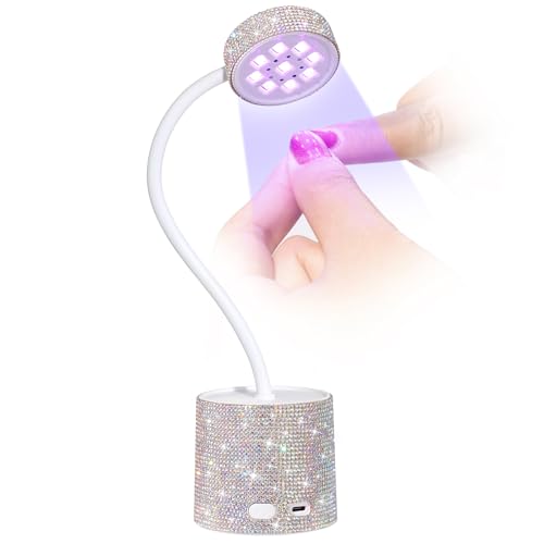Cordless UV Gel Nail Lamp 27W Gooseneck Auto Sensor