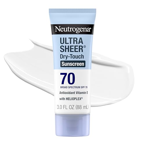 Neutrogena Ultra Sheer SPF 70 Sunscreen Lotion - 3 fl oz, Water-Resistant, Broad Spectrum