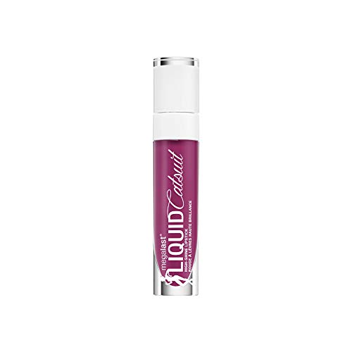 wet n wild Mega Last Catsuit High-Shine Liquid Lipstick Purple Berry Down Lo
