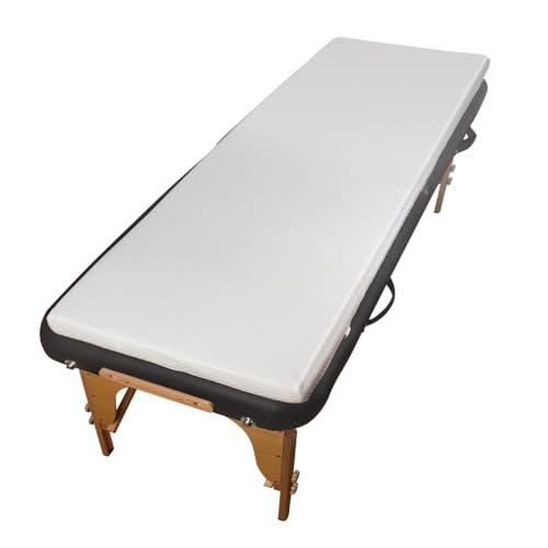 Memory Foam Lash Bed Topper - Non-Slip Massage Table Pad (73x24x2 Inch)
