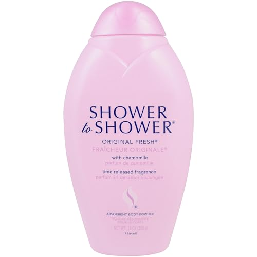 Shower to Shower Talc-Free Body Powder, 13 oz - Pack of 4