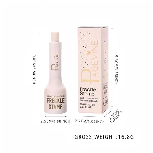 Freckle Stamp Pen - 5-Point Fake Freckles Marker, Waterproof