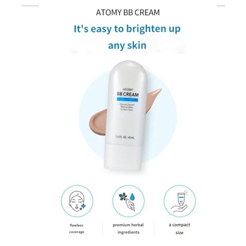 A.t.o.m.y BB Cream SPF 30 PA++ ? Radiant Coverage with Hydrating & Anti-Aging Benefits | Lightweight Korean Beauty Balm (1.35 fl oz)