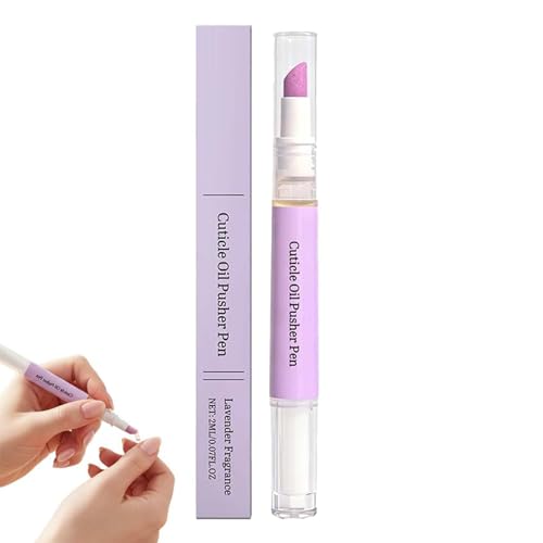 2-in-1 Cuticle Oil Pusher Pen for Nail Care - Hydrate & Repair