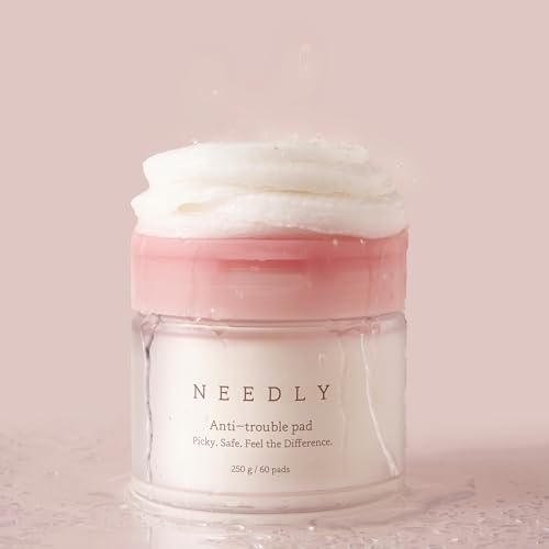 NEEDLY | Anti-Trouble Pad | Exfoliating & Sebum Improvement with Quadruple Peeling Complex | for Acne-Prone Skin