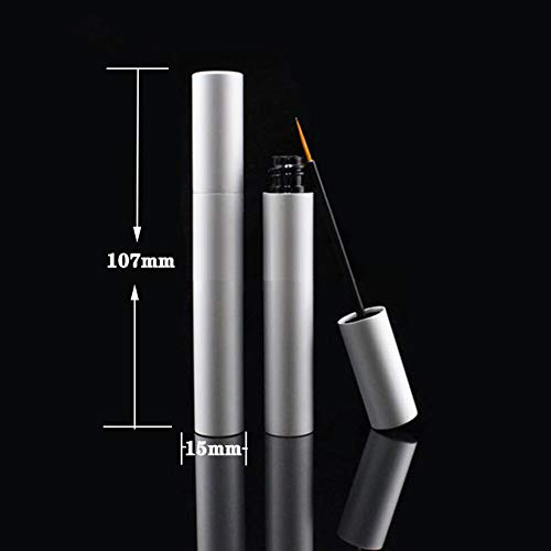 5ml Aluminum Eyeliner Tubes Refillable – 4 Pack with Brush & Funnels