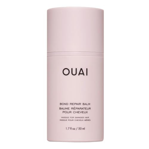 OUAI Bond Repair Balm - In-Shower Hair Mask, 1.7oz Travel Size