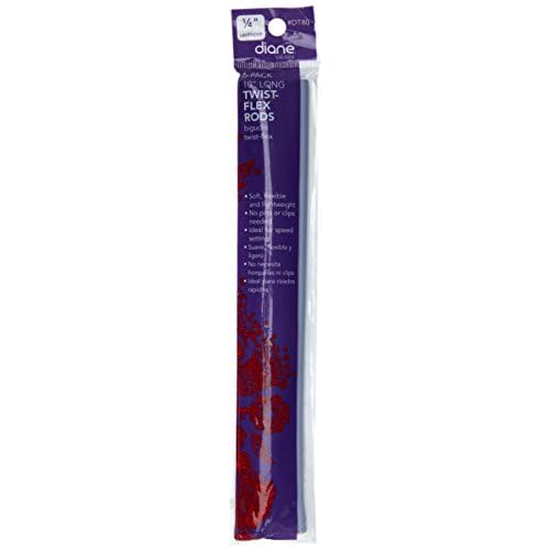 Diane Twist Flex, Lavender 1/4 Inch, 6 Count