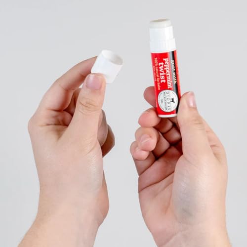 Dionis Goat Milk Lip Balm Peppermint Twist 0.28oz (Pack of 6)