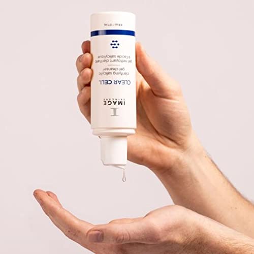 IMAGE Skincare, CLEAR CELL Salicylic Gel Cleanse, Gentle Foaming Face Wash Removes Excess Oil and Shine for Oily Prone Skin