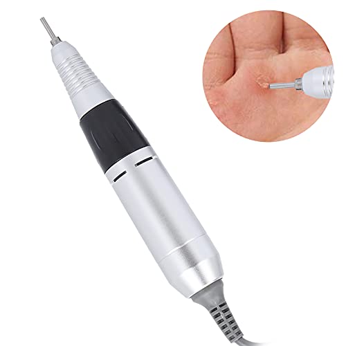 Nail Drill Handpiece, 0?35000rpm Nail Drill Handle for Electric Nail Machine File for Nail Pen Polish Drill (Black)