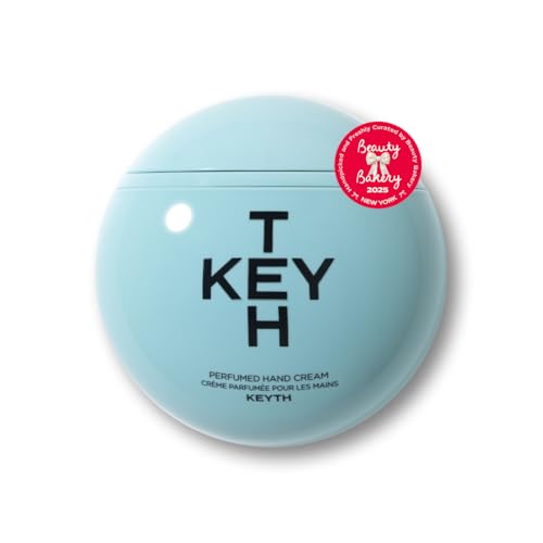 KEYTH PERFUMED HAND CREAM #REPTILE DISCO (70ML, 2.36 FL.OZ.) / Rich Scent, Provides Glow and Moisture, Refreshing Finish, Almond&Vanilla, Ceramide NP