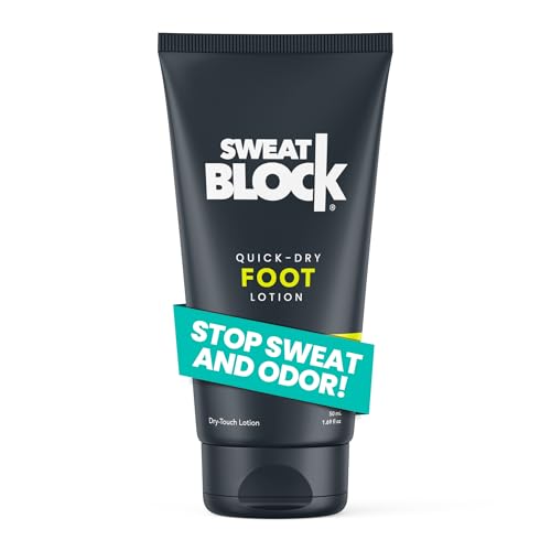 Foot Antiperspirant Lotion - Quick-Dry Odor Eliminator, 1.69 fl oz