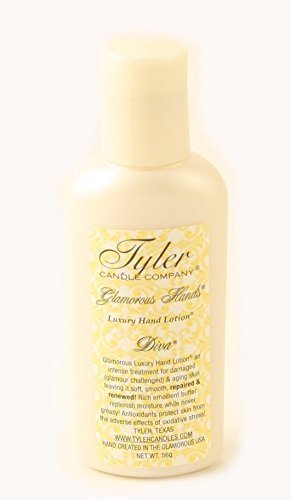 Diva Luxury Hand Lotion, 2 Ounce by Tyler Candle (Qty of 1)