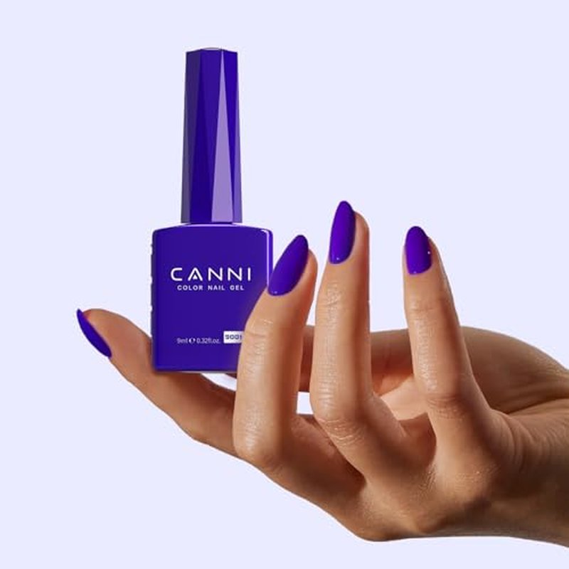 CANNI Royal Blue Gel Nail Polish - Long Lasting Navy Blue