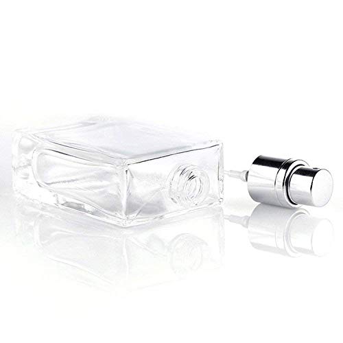 2 Pack 30ML Refillable Glass Perfume Bottles with Spray - Travel Cologne Atomizers