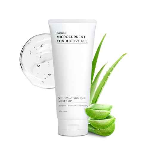 10oz Microcurrent Conductive Gel ? Hydrating Gel with Hyaluronic Acid & Aloe Vera ? Fragrance-Free, Paraben-Free, Non-Irritating