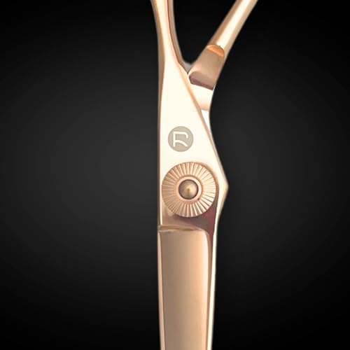 Gold Hair Cutting Shears for Professional Hairdresser - 6" Scissors