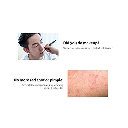 DASHU Aqua Tone Up B.B Lotion | Korean BB Cream for Men w/Seawater & Seaweed Extract | Hydrating BB Cream for Face | Men's Skin Care (1.35 fl oz)