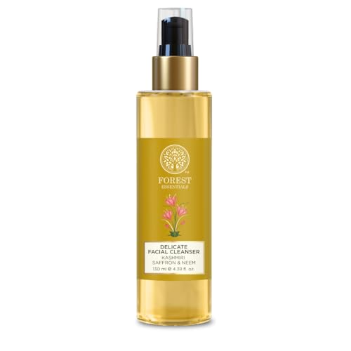 Forest Essentials Kashmiri Saffron and Neem Delicate Facial Cleanser, 200ml