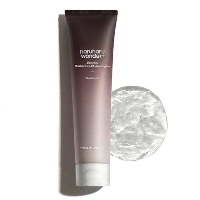 HARUHARU Black Rice pH 5.5 Cleansing Gel - Gentle Sensitive Skin